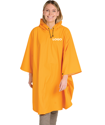 Peak Rain Poncho - Marigold